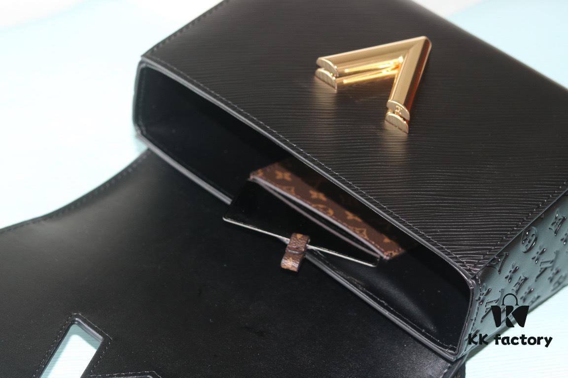 Exclusive Real Shot Top Original Version Slim Twist MM Handbag Model No.: 50507/12736/11879