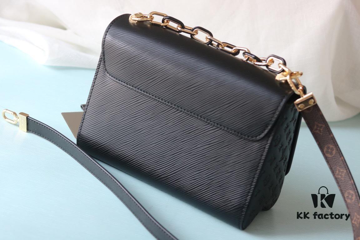 Exclusive Real Shot Top Original Version Slim Twist MM Handbag Model No.: 50507/12736/11879