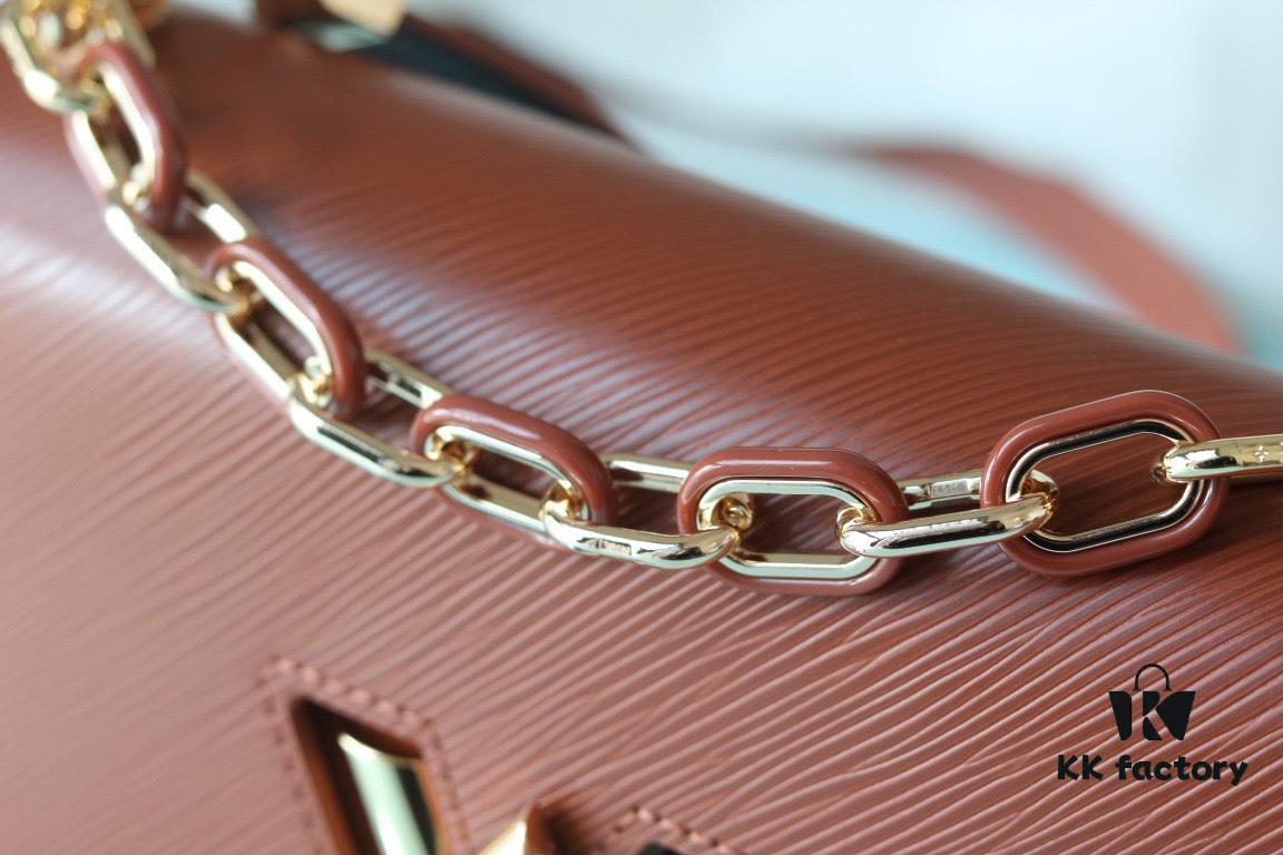 Exclusive Real Shot Top Original Version Slim Classic Twist MM Handbag Model No.: 50507/12736/11879