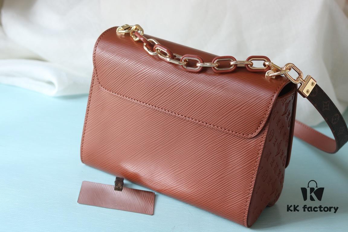 Exclusive Real Shot Top Original Version Slim Classic Twist MM Handbag Model No.: 50507/12736/11879