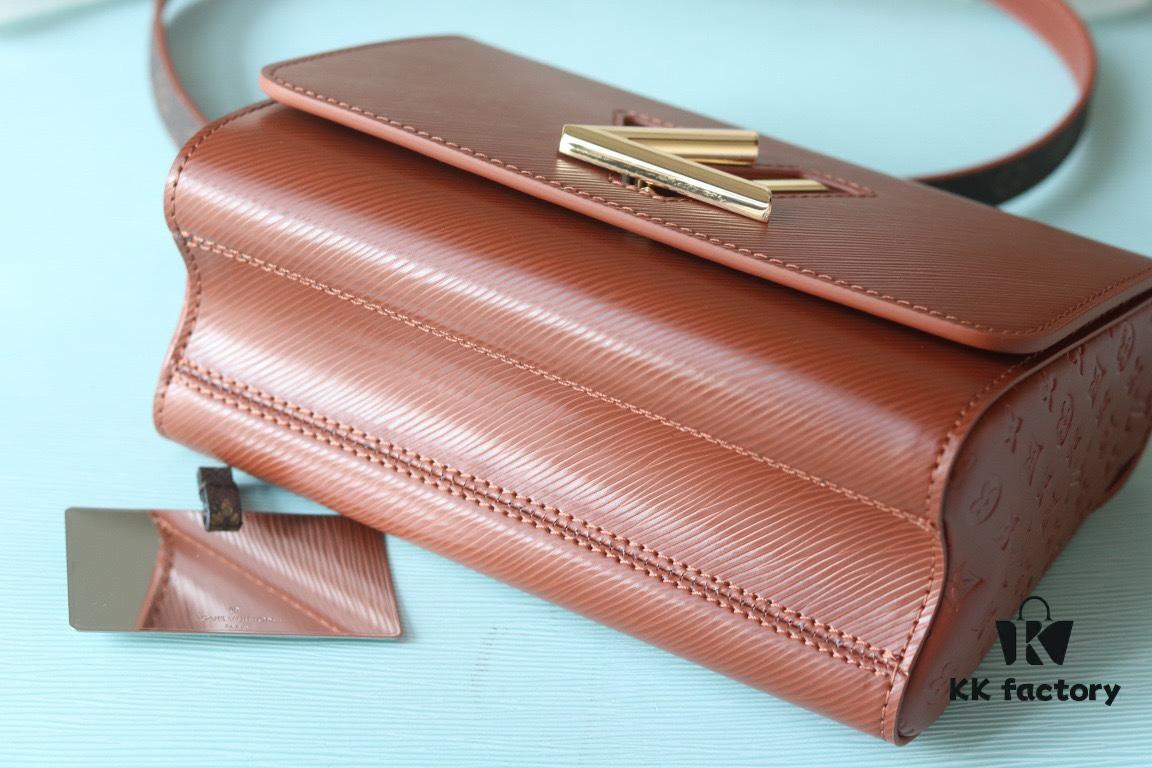 Exclusive Real Shot Top Original Version Slim Classic Twist MM Handbag Model No.: 50507/12736/11879