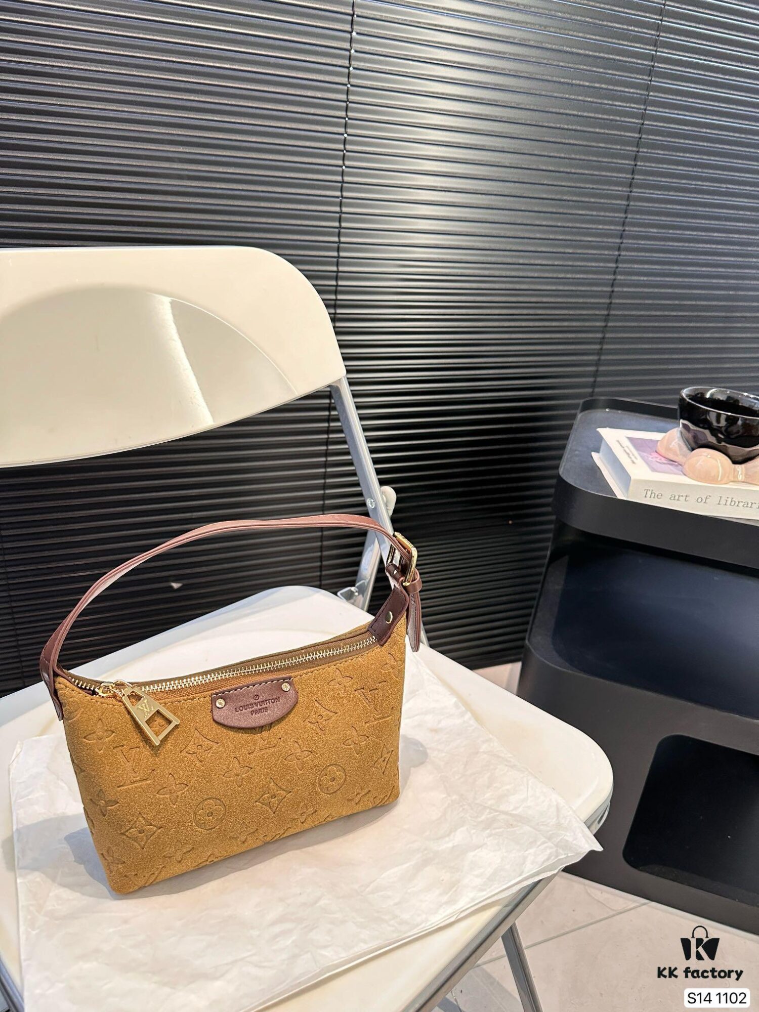 LV Lunch Box Bag, Suede Material Riding the Trend