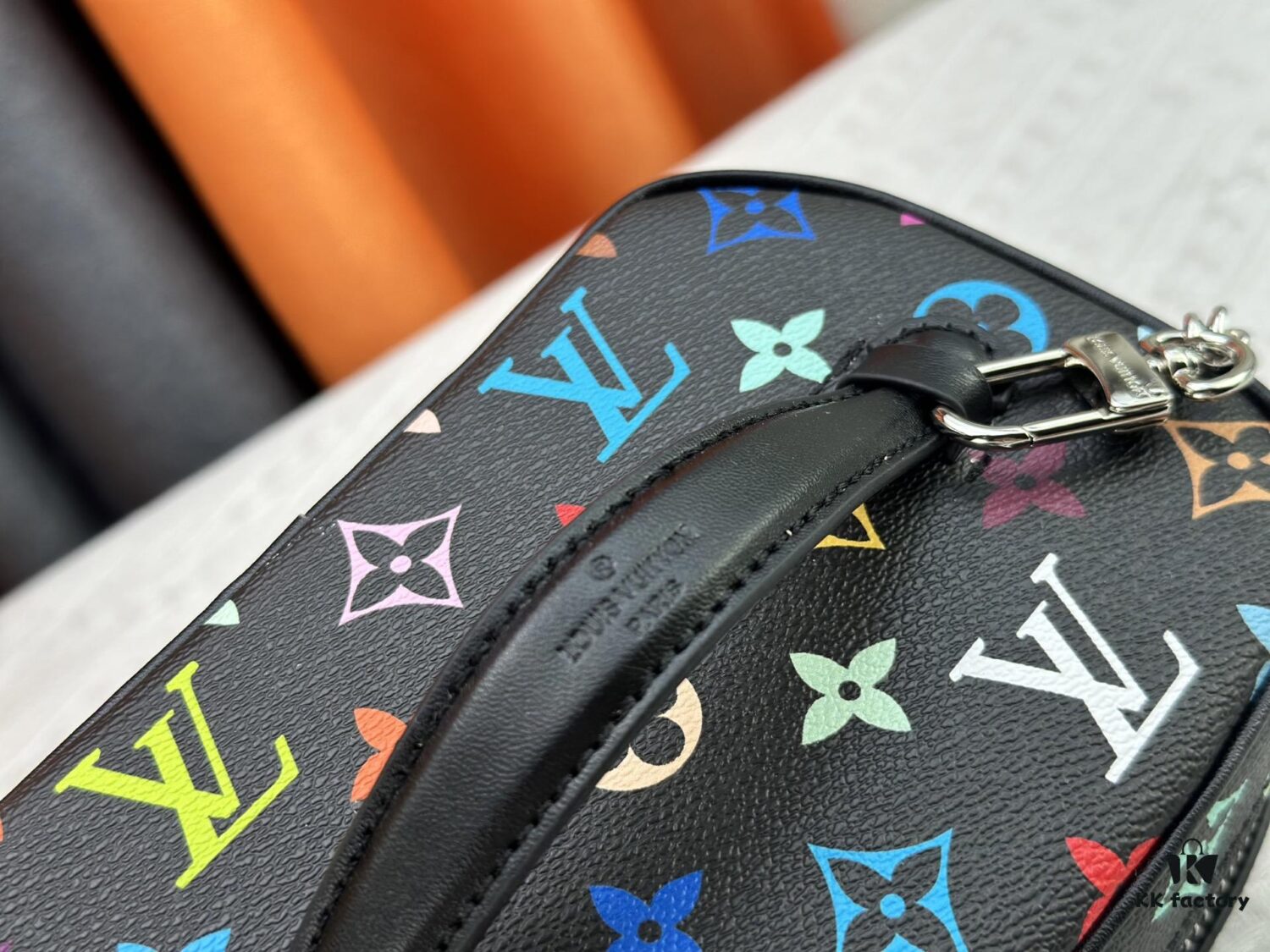 69307c856e68136f4d9a7087 Takashi Murakami x LV Nice Mini Nano Pouch in Monogram Multicolor