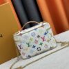69307c896e68136f4d9a708d Takashi Murakami x LV Nice Mini Nano Pouch in Monogram Multicolor