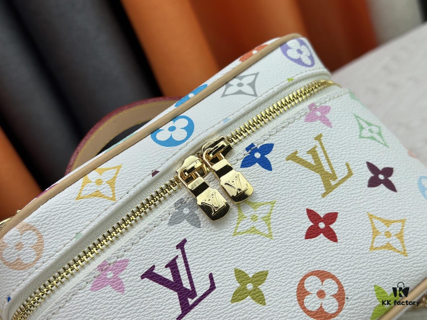 69307c8b6e68136f4d9a7091 Takashi Murakami x LV Nice Mini Nano Pouch in Monogram Multicolor