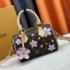 Upgraded Original M13805 M13257 M40390 M46234 LV x Murakami Collaboration Cherry Blossom 🌸 Nano Speedy Bag