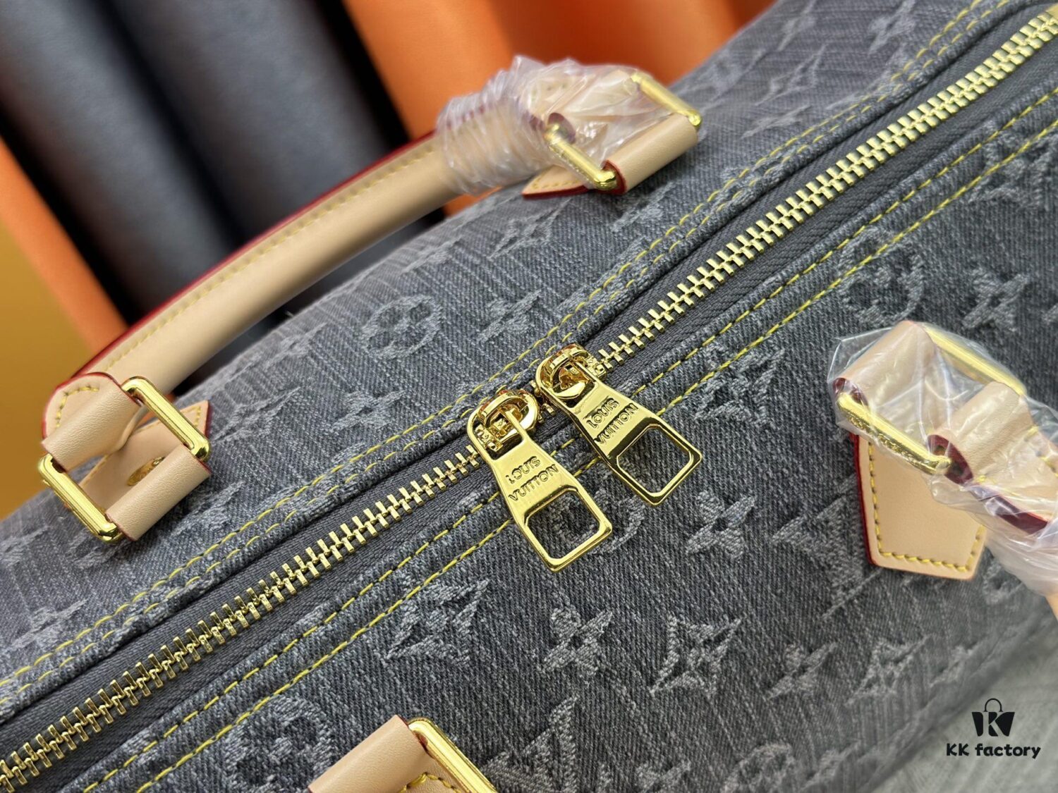 M13443 M40391 Denim Jeans Louis Vuitton x Takashi Murakami Cherry Monogram Bag