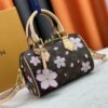 Upgraded Original M13805 M13257 M40390 M46234 LV x Murakami Collaboration Cherry Blossom 🌸 Nano Speedy Bag