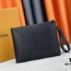 iPad Pouch Designed for New Tablets, Crafted in LV Aerogram Leather