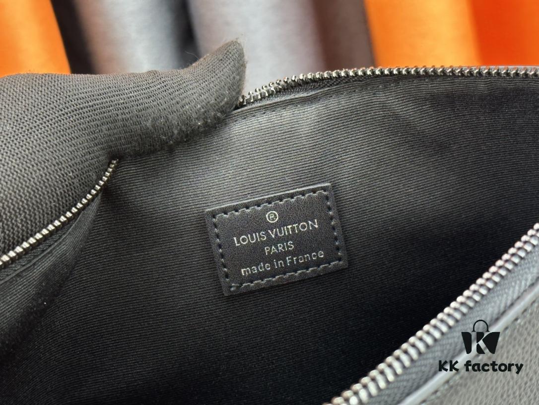 iPad Pouch Designed for New Tablets, Crafted in LV Aerogram Leather