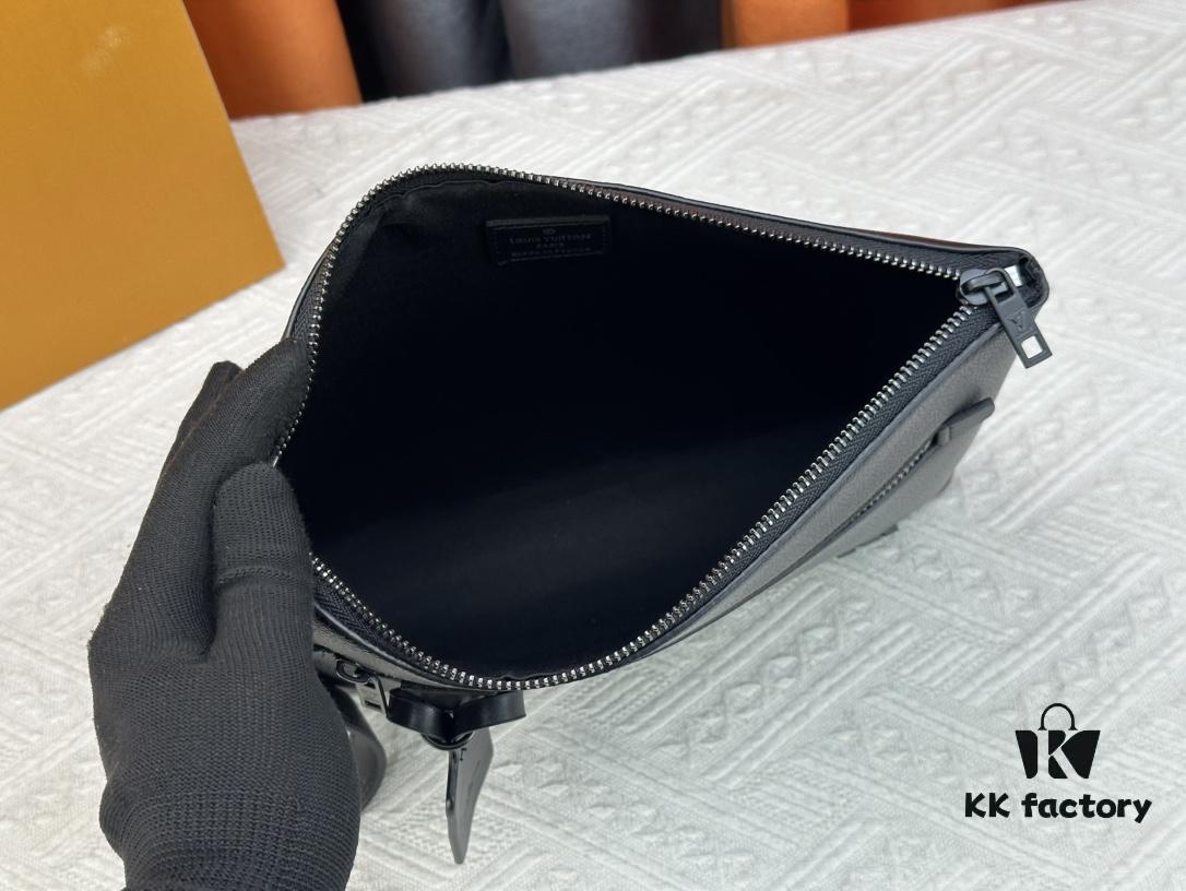 iPad Pouch Designed for New Tablets, Crafted in LV Aerogram Leather