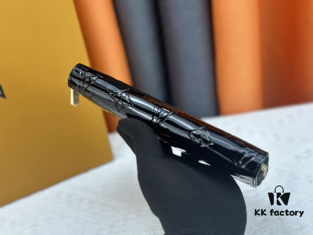 LV Zippy Zip-Around Wallet in Embossed Calfskin with Patent Finish