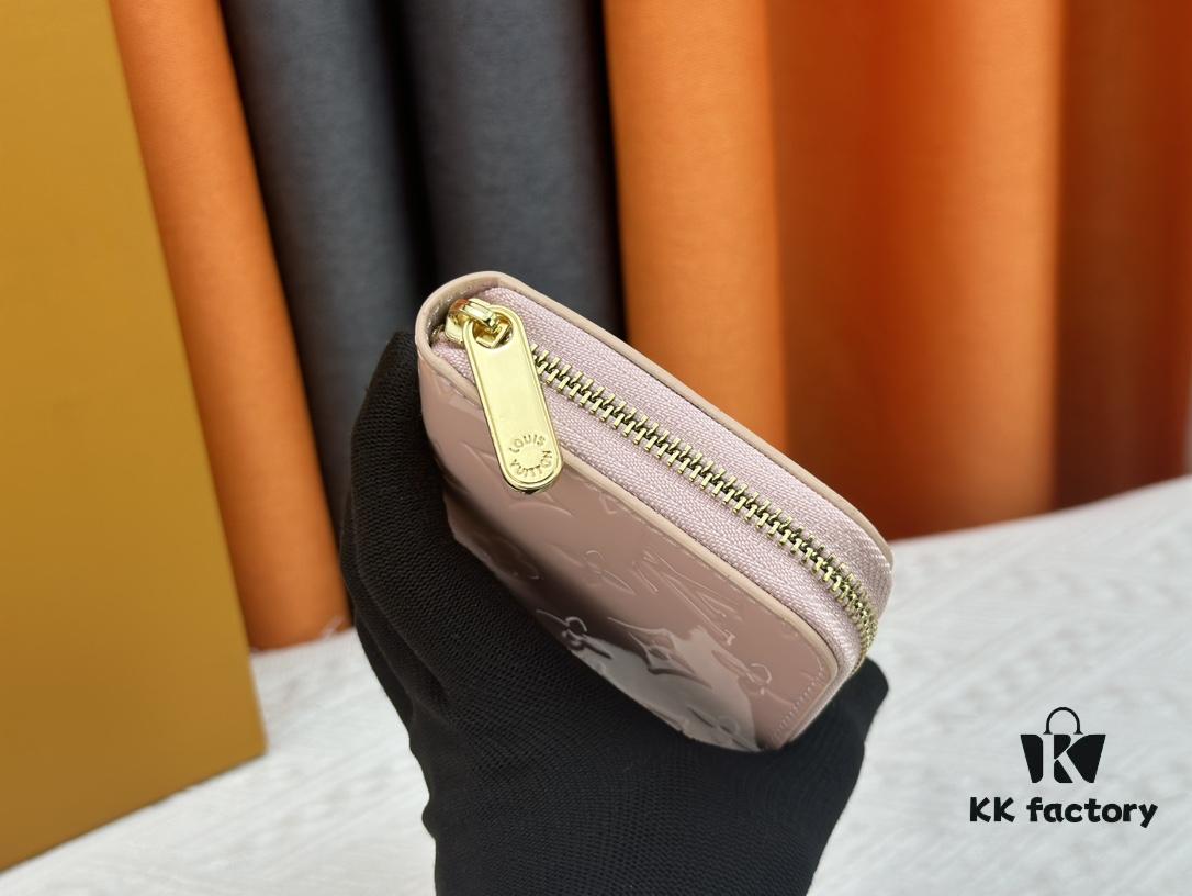 LV Zippy Wallet in Embossed Calfskin with Smooth Leather Trim