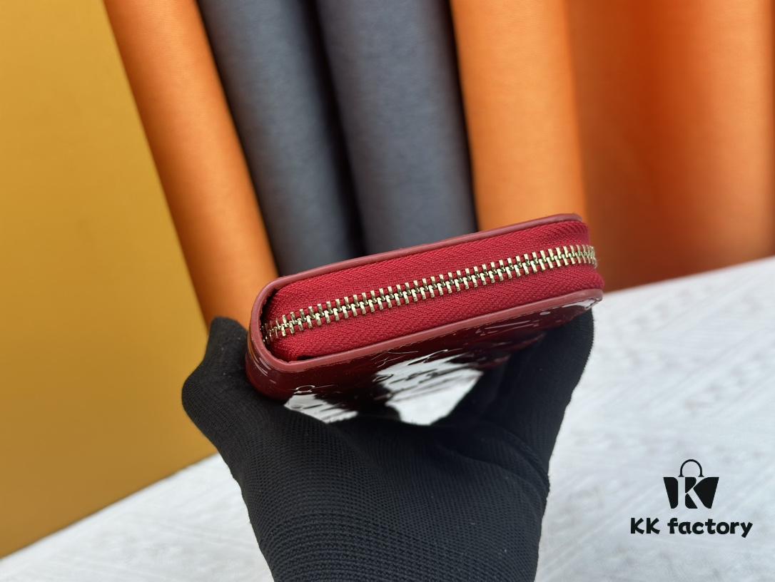 LV Zippy Zip-Around Wallet in Embossed Calfskin with Smooth Leather Trim