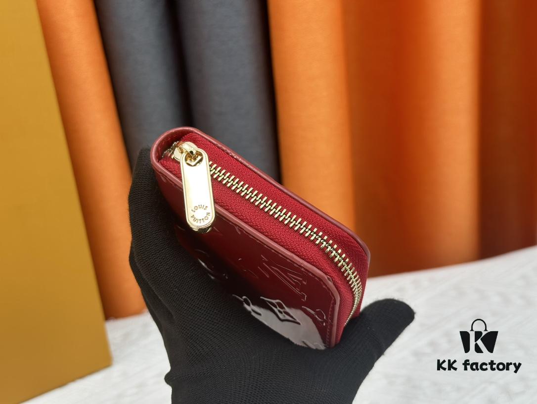 LV Zippy Zip-Around Wallet in Embossed Calfskin with Smooth Leather Trim