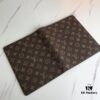 2021 Hot Selling Large Checkbook Wallet with 6 Card Slots, Genuine Cowhide and LV Special Fabric, Gift Box Included, Approx. 18cm