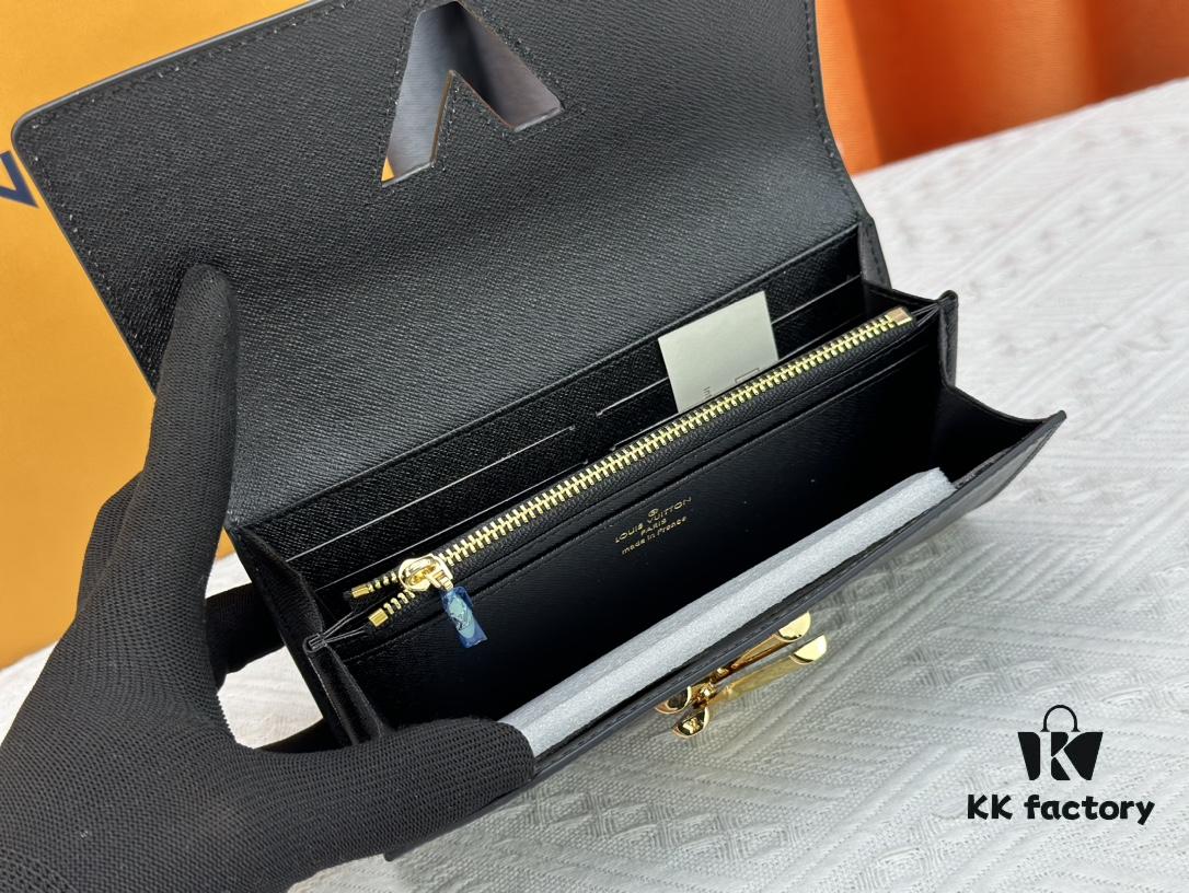 Twist Wallet M61179 Crafted from Epi Leather