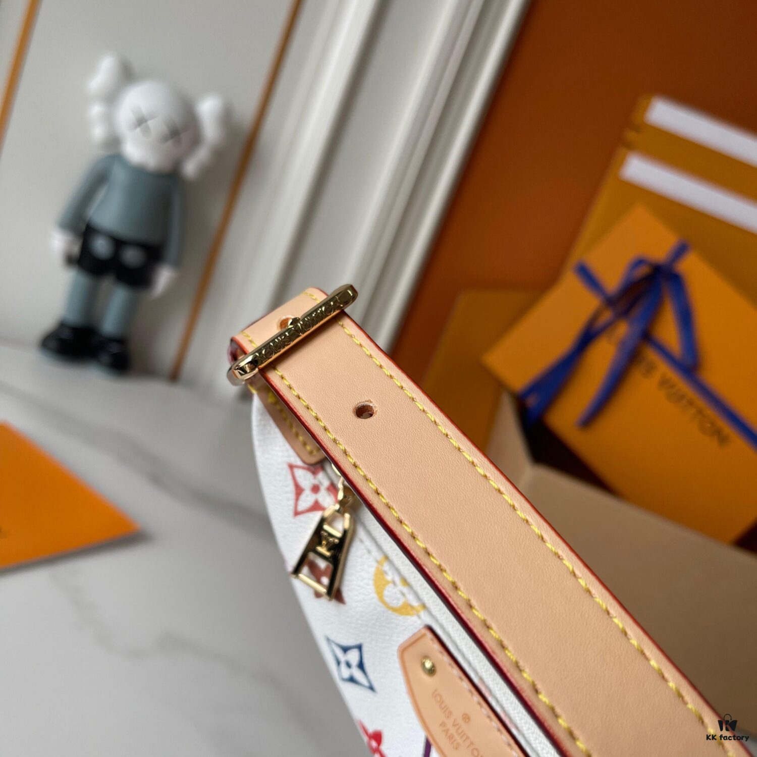 Upgraded Version [Official Latest Model] (Real Photos, Authentic Match) M82949 LV x Murakami Takashi Collaborative Nano Speedy Bag