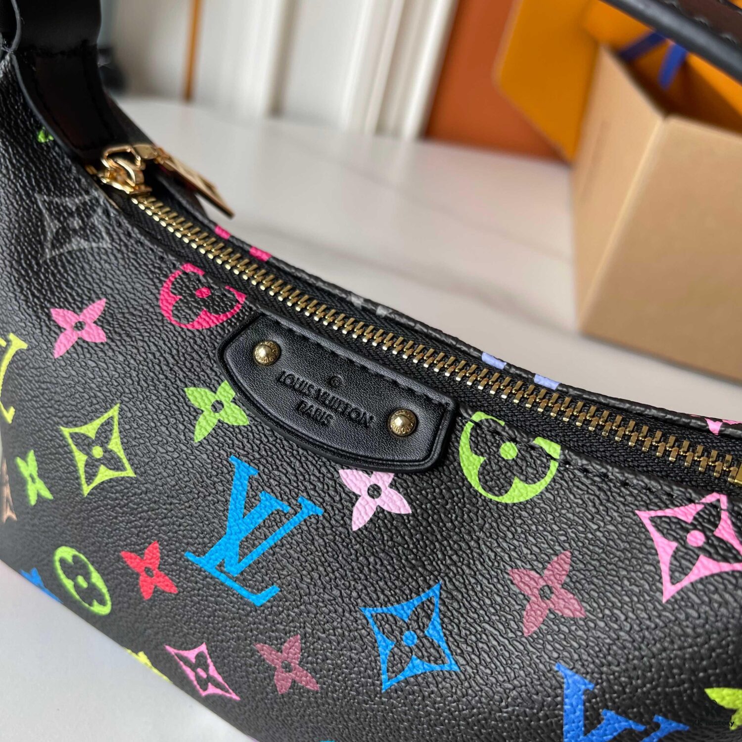 Upgraded Version [Official Latest Model] (Authentic Photos, Accurate Match) M82949 LV x Takashi Murakami Co-Branded Nano Speedy Bag