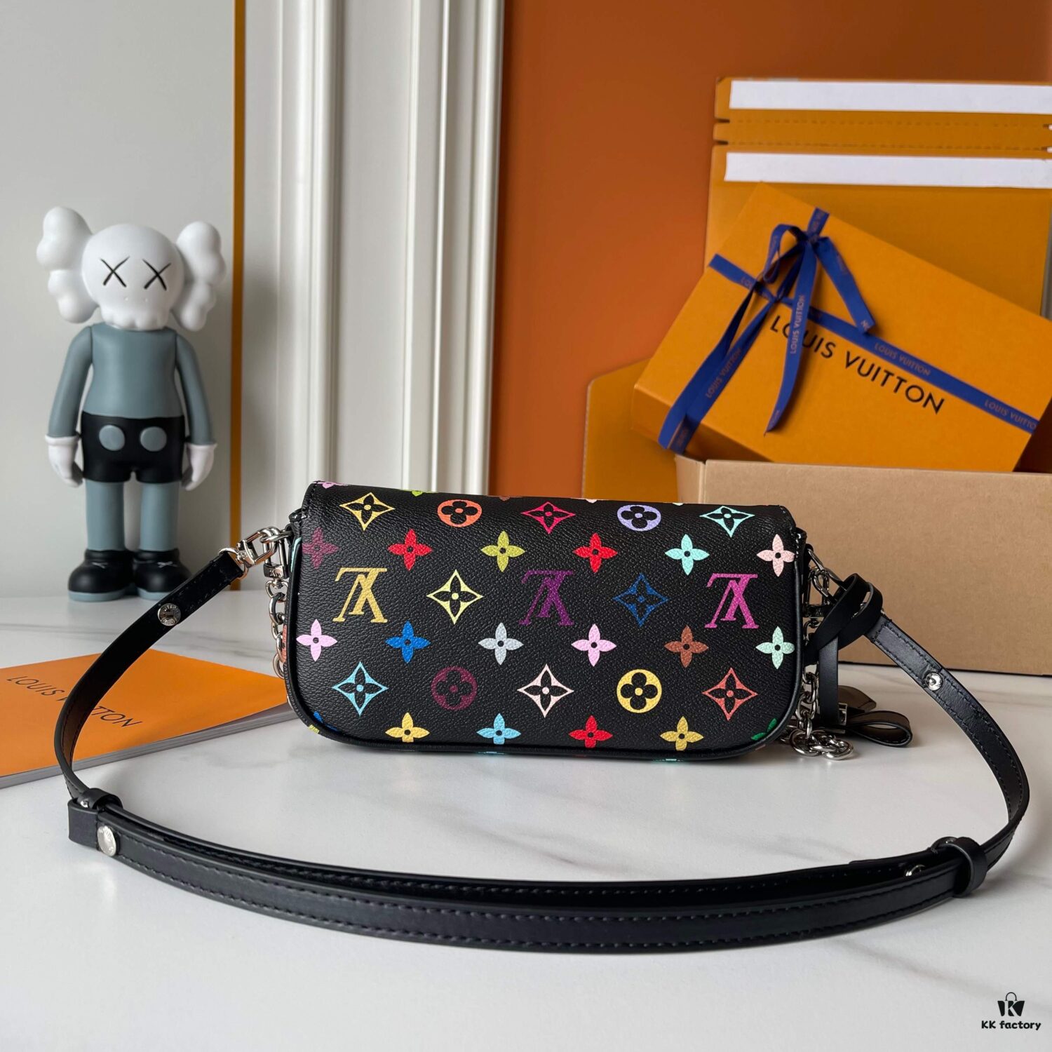 Upgraded Version [Official Latest Model] (Real Photos, Authentic Match) M12778-81911-82110-81992-12778-11299 LV Takashi Murakami Collaboration Nano Speedy Handbag