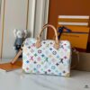 Upgraded Version 200 (Actual Photos, Authentic Match) M13805-M13085-M13257 LV x Murakami Takashi Collaboration Nano Speedy Bag