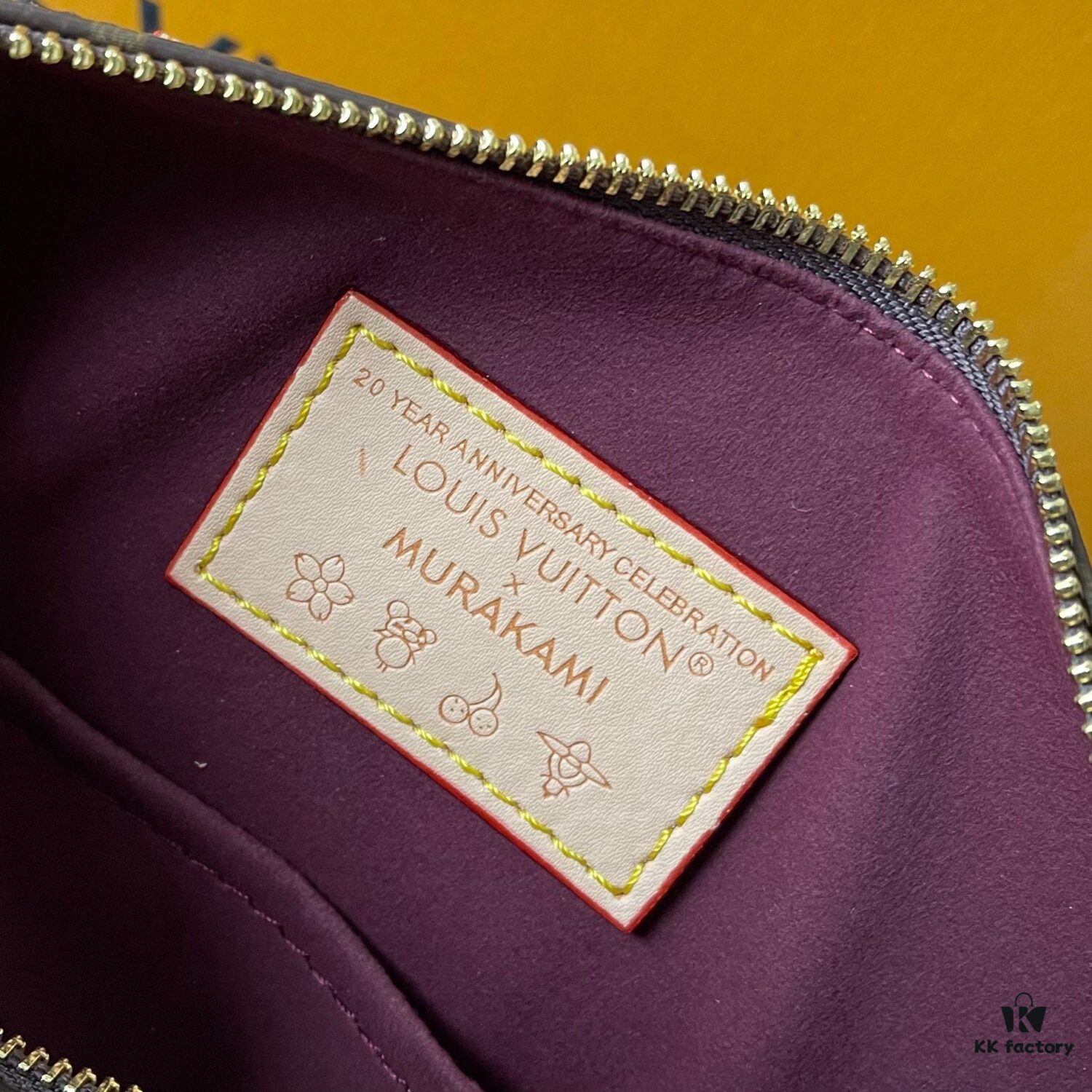 Upgraded Version (Authentic Photos, Accurate Reproduction) M13805-M13085-M13257 M13806 40391 40390 LV x Takashi Murakami Nano Speedy Bag