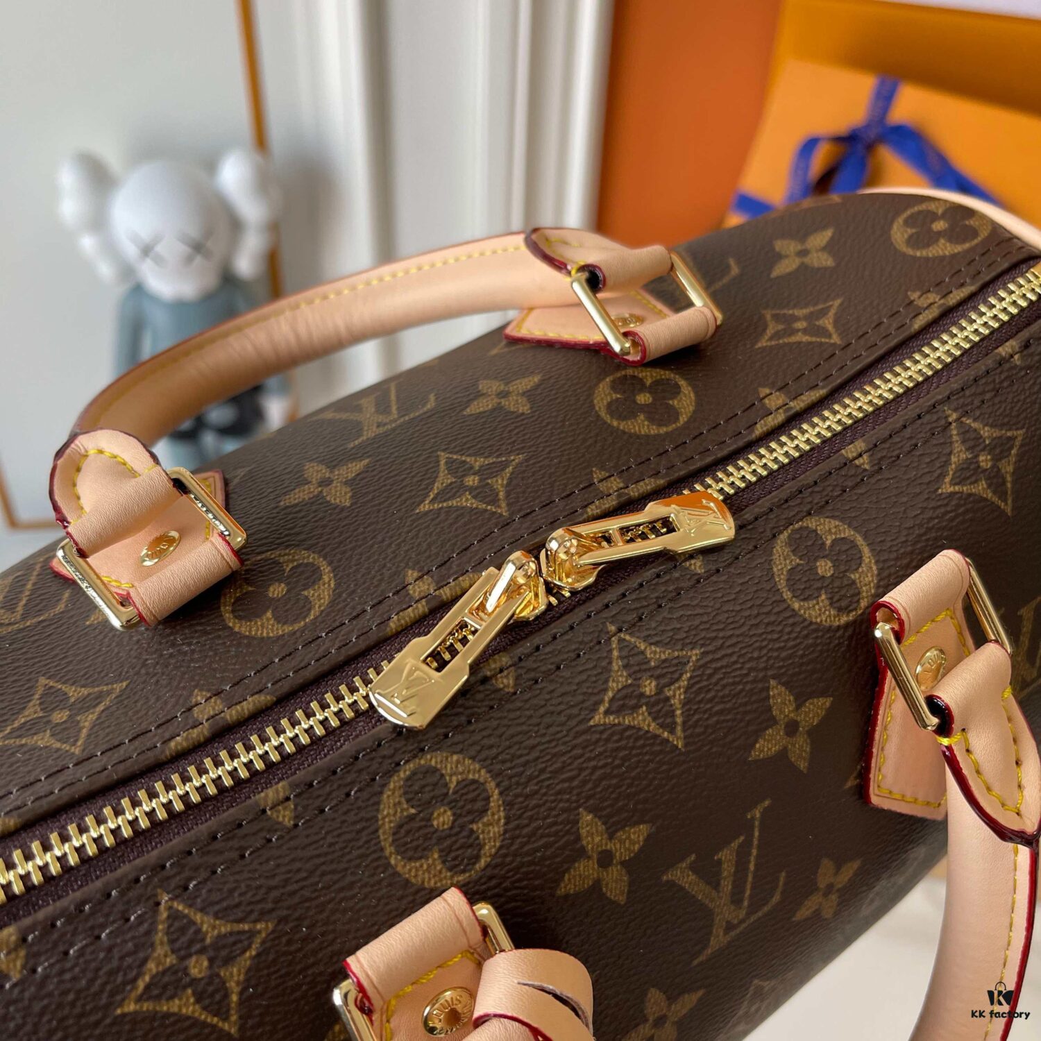 Upgraded Version 200 (Authentic Photos, Accurate Match) M13805-M13085-M13257 LV x Murakami Takashi Collaboration Nano Speedy Bag