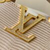 Top Grade Original Guangzhou Stock M12296 Beige Lizard Leather Combined with Golden Diamond Crown 🔺 This Capucines Mini Handbag Features Luxurious Lizard Leather Exterior with Soft Lambskin Lining, Accented with Brilliant Metallic Hardware