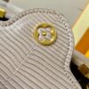 Top Grade Original Guangzhou Stock M12296 Beige Lizard Leather Combined with Golden Diamond Crown 🔺 This Capucines Mini Handbag Features Luxurious Lizard Leather Exterior with Soft Lambskin Lining, Accented with Brilliant Metallic Hardware