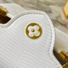 Top Quality Original Guangzhou M12296 White Lizard Skin with Gold Diamond Crown Capucines Mini Bag