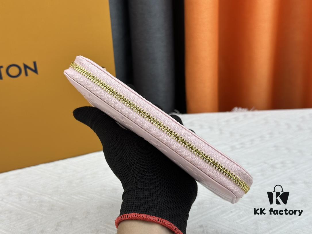 Wallet M 81510 in embossed Monogram lambskin with padded finish