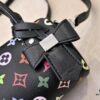 Upgraded Version 140 M13406 M13391 (Authentic Photos, Accurate Match) M81085 New Denim Louis Vuitton × Murakami Collaboration Nano Speedy Bag