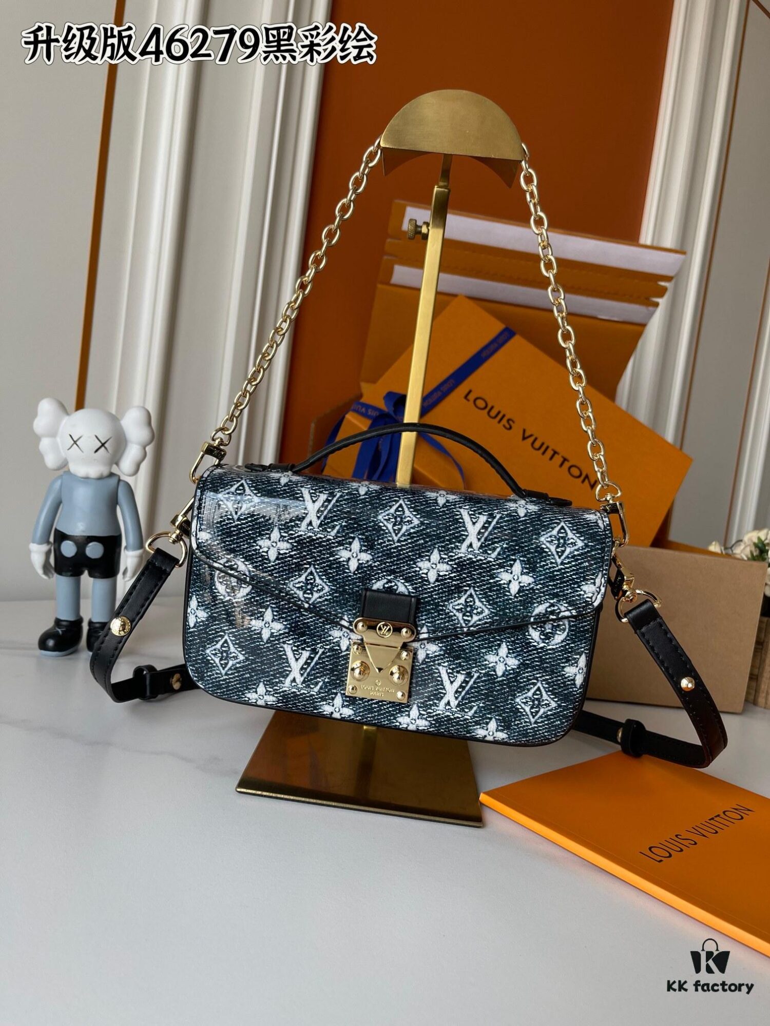 Upgraded Version 160 (High-Quality Replica) M12429 M23940 M40749 M46914 M46279 M22834 M46595 LV Messenger Bag Small East West Métis Handbag