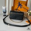 Upgraded Version 160 (High-Quality Replica) M12429 M23940 M40749 M46914 M46279 M22834 M46595 LV Messenger Bag Small East West Métis Handbag