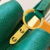 Top Quality Original Guangzhou M99528 Green Lizard Skin Gold Buckle Capucines BB Handbag