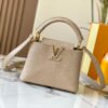 Top Quality Original Guangzhou Stock M99527 Beige Lizard Leather with Gold Hardware