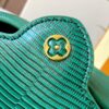 Top Quality Original Guangzhou M99527 Green Lizard Leather Mini Capucines Bag with Gold Hardware