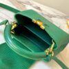 Top Quality Original Guangzhou M99527 Green Lizard Leather Mini Capucines Bag with Gold Hardware