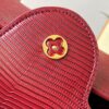 Top Quality Original Guangzhou M99528 Date Red Lizard Leather Gold Buckle Capucines BB Handbag