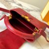 69307e2f6e68136f4d9a737c Top Quality Original Guangzhou Stock M99527 Burgundy Lizard Leather with Gold Hardware
