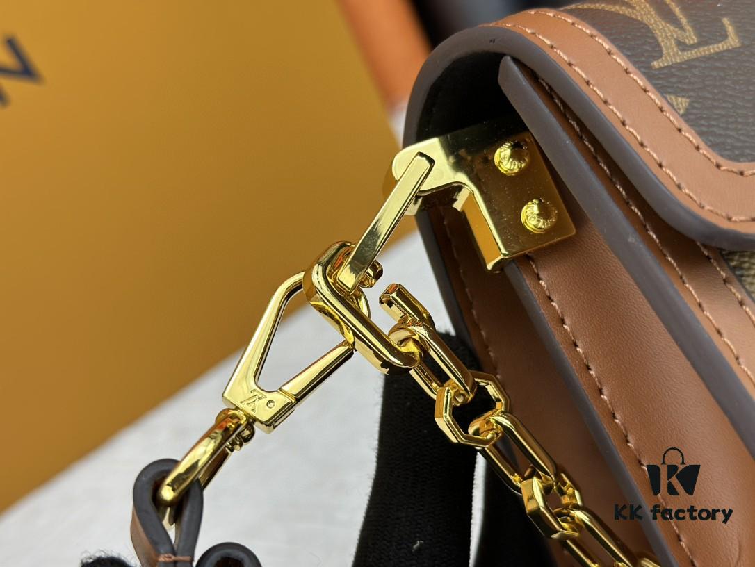 Upgraded M46757 Dauphine Mini East West Handbag