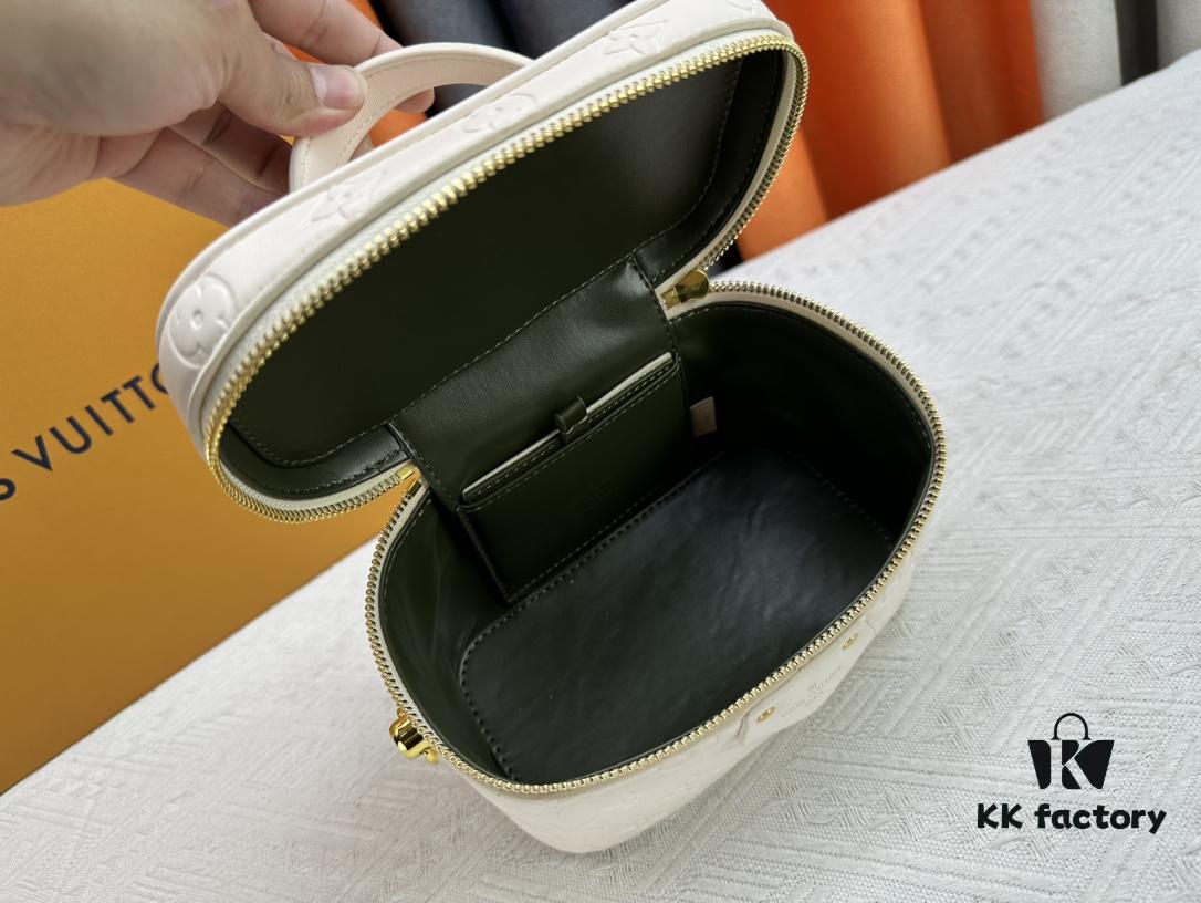 Vanity CC Small Bag in White M25219 and Black M25123