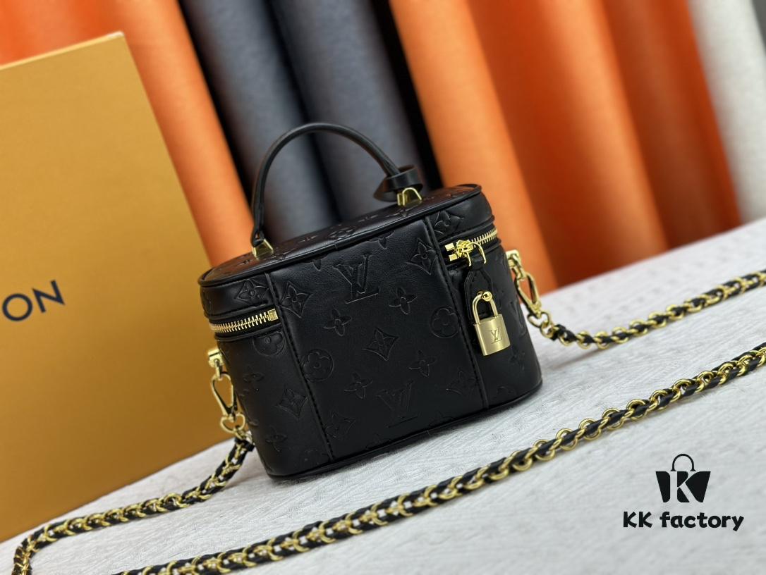 Vanity CC Small Bag in White M25219 and Black M25123