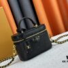 Vanity CC Small Bag in White M25219 and Black M25123