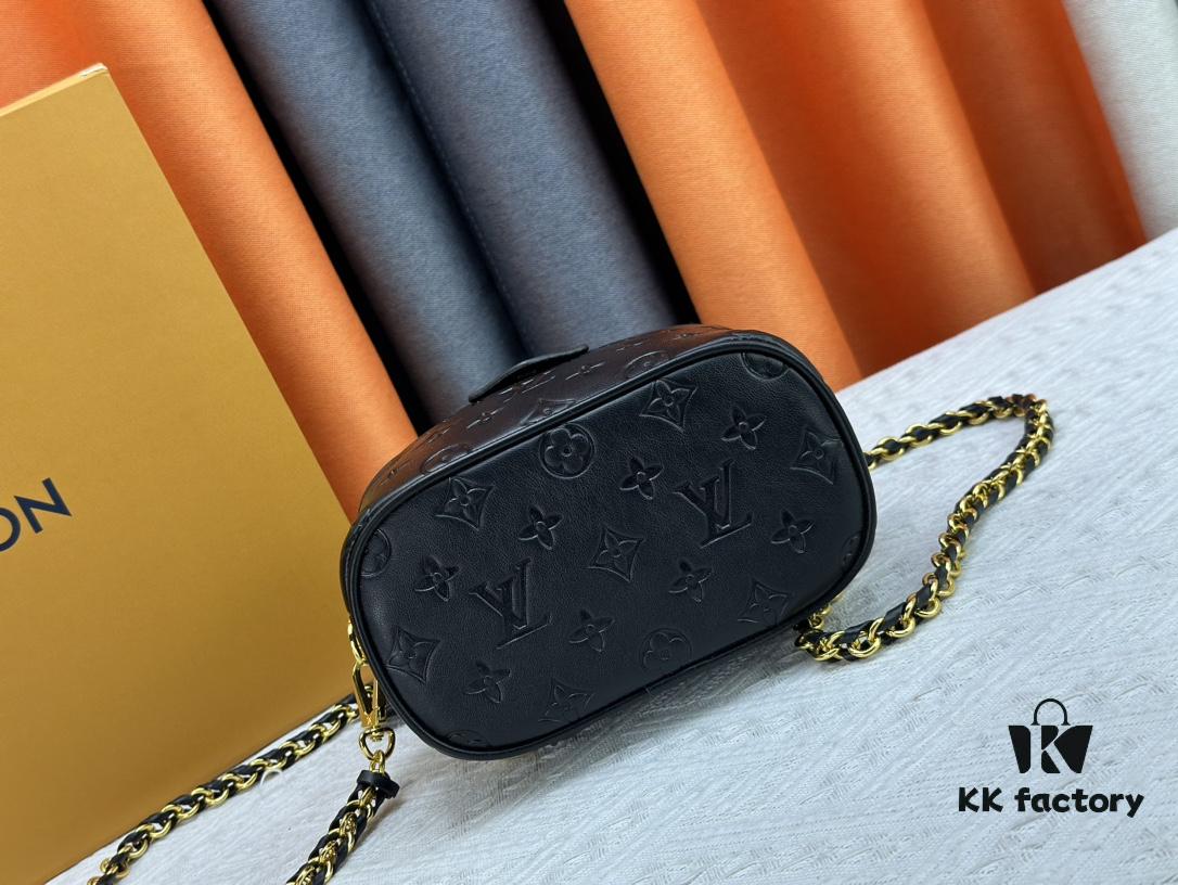 Vanity CC Small Bag in White M25219 and Black M25123