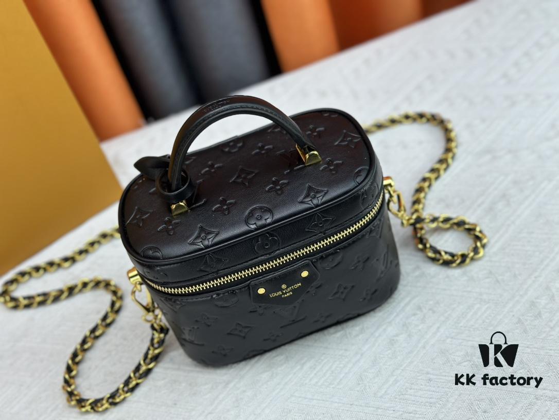 Vanity CC Small Bag in White M25219 and Black M25123