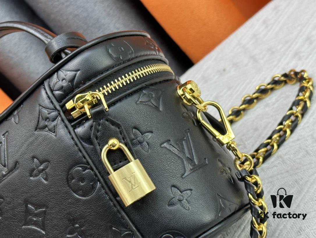 Vanity CC Small Bag in White M25219 and Black M25123