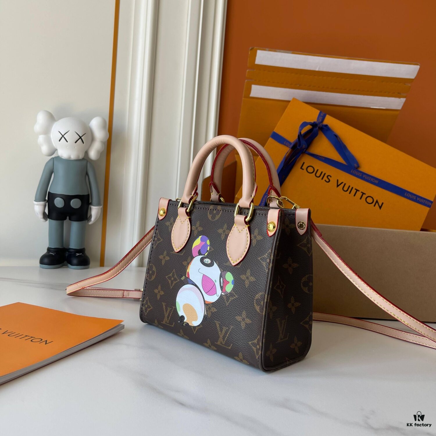 Upgraded Version 170-180-190 M46993 M13668! M4659 M45039🔥Lv & Takashi Murakami 🐼 Panda Print OnTheGo BB New Version