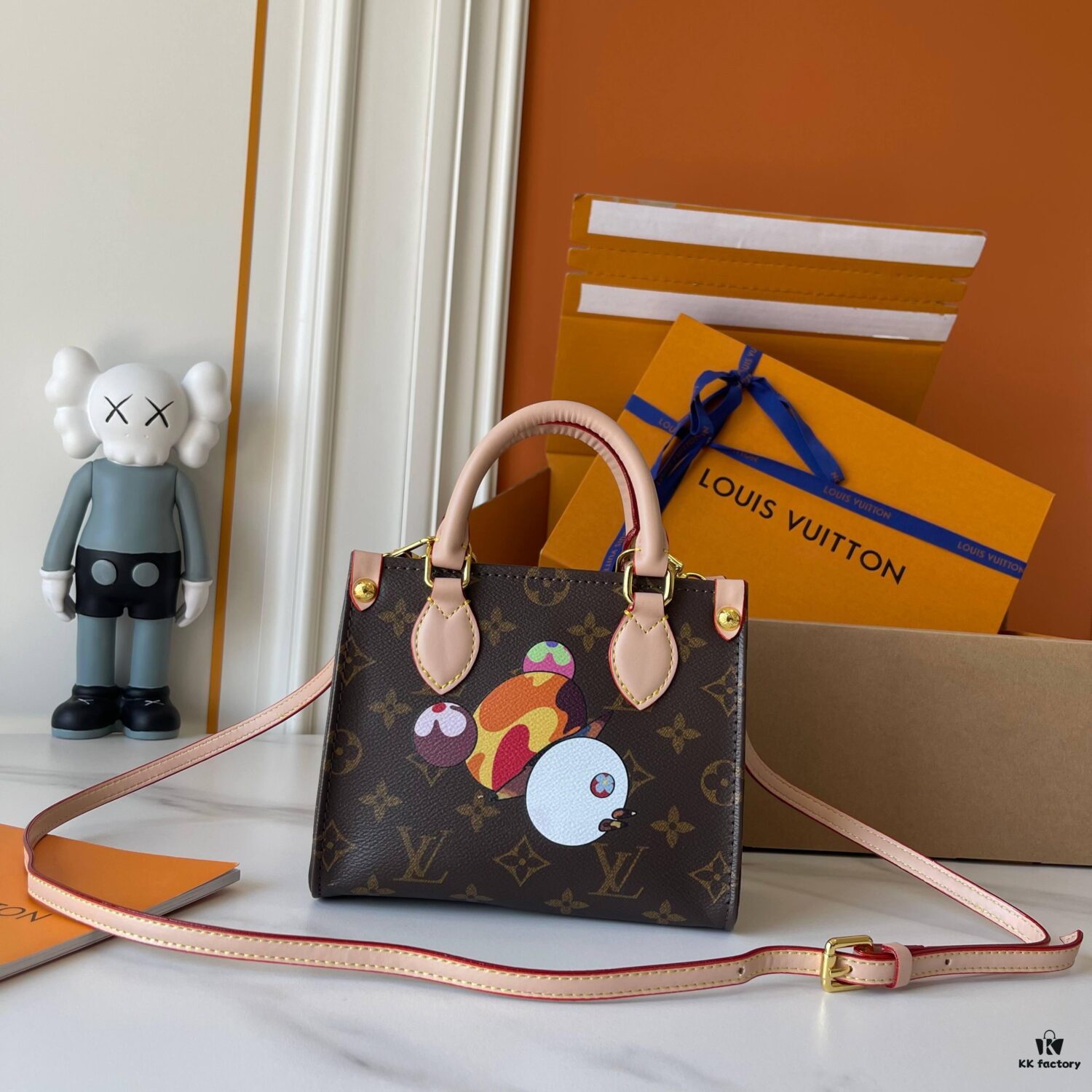 Upgraded Version 170-180-190 M46993 M13668! M4659 M45039🔥Lv & Takashi Murakami 🐼 Panda Print OnTheGo BB New Version