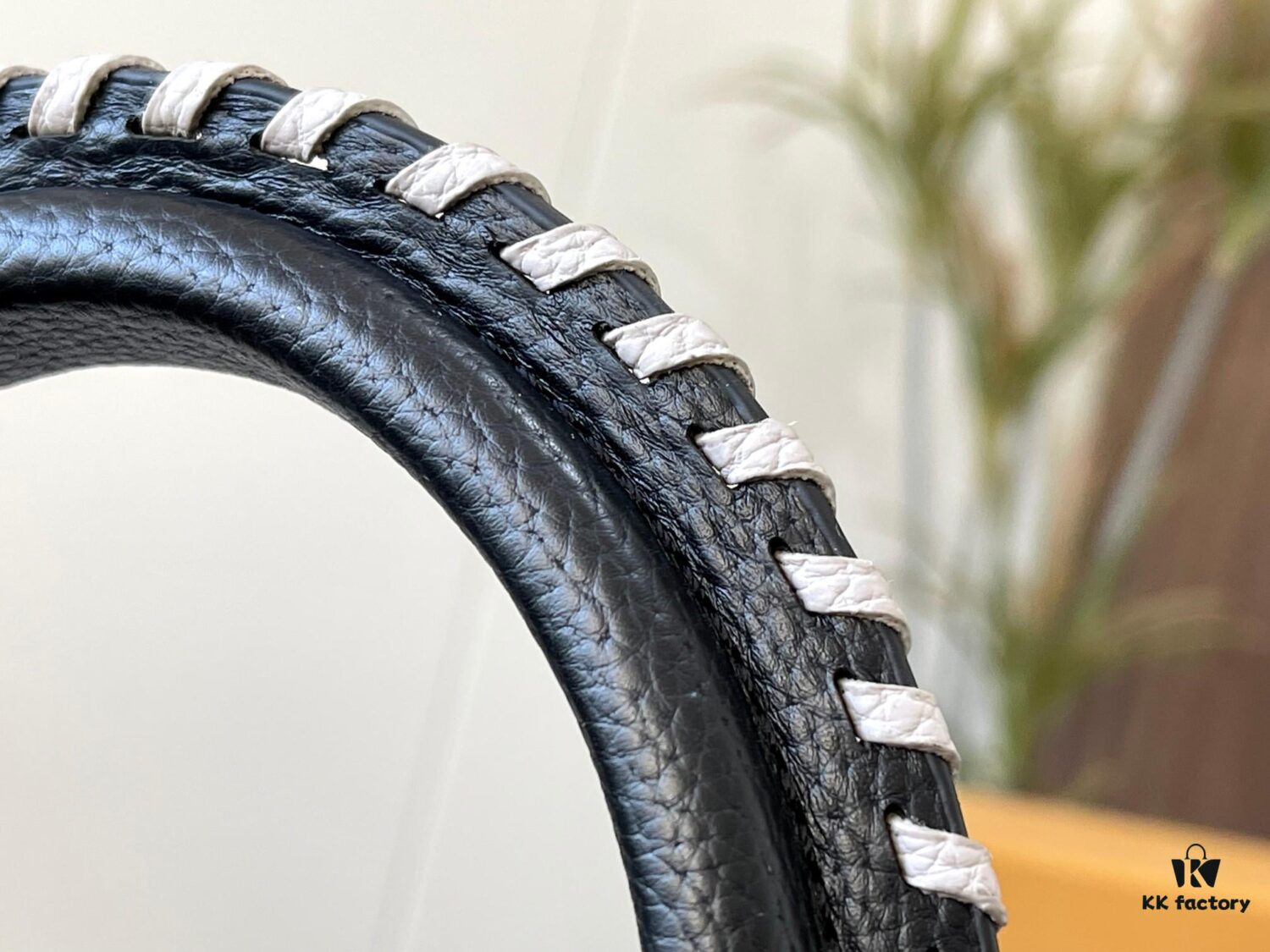 Upgraded M21127 Black Woven Gold-Tone Capucines BB Bag